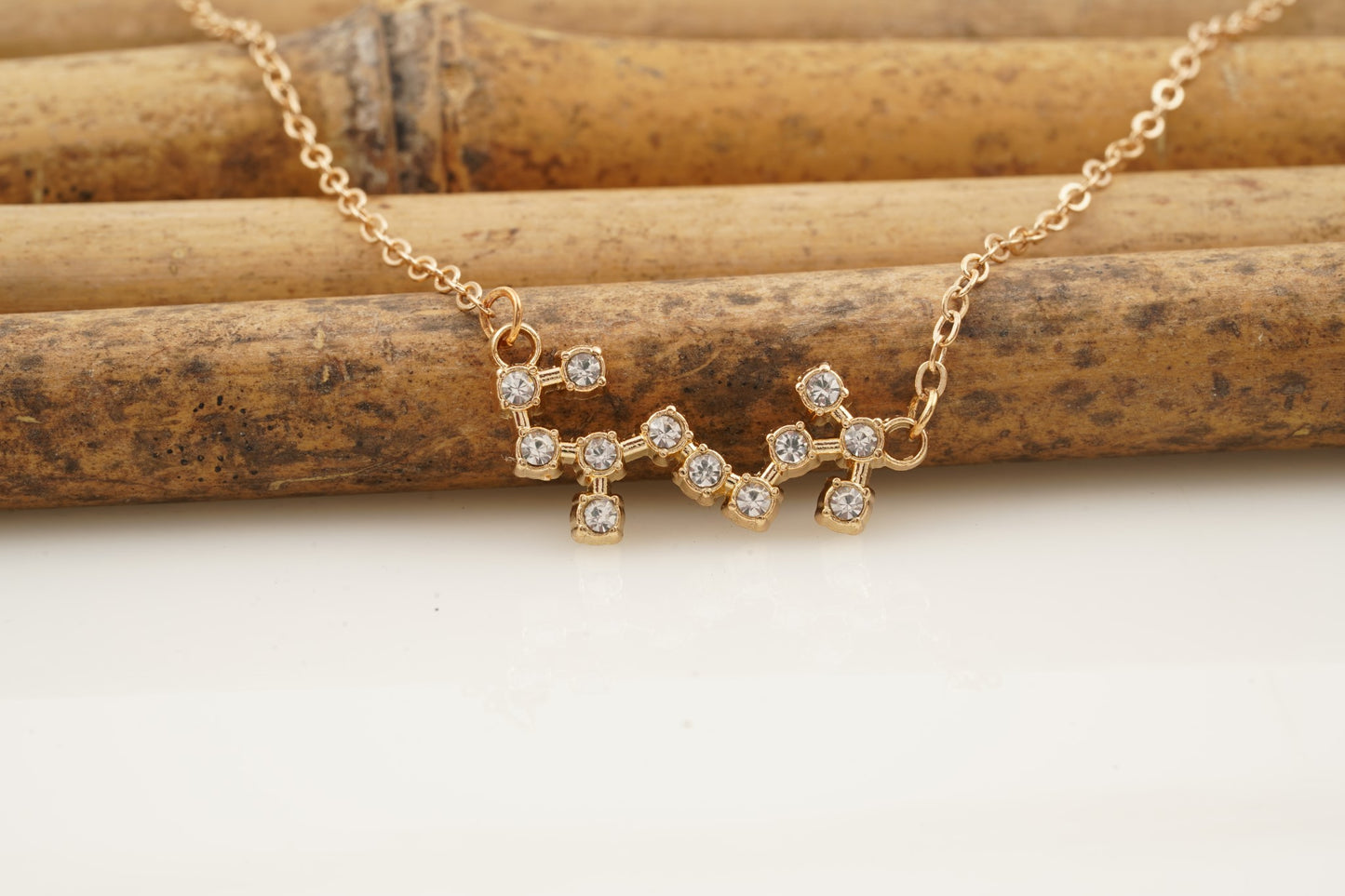 Round Diamond Solid Gold Pendant With Chain 18k Gold