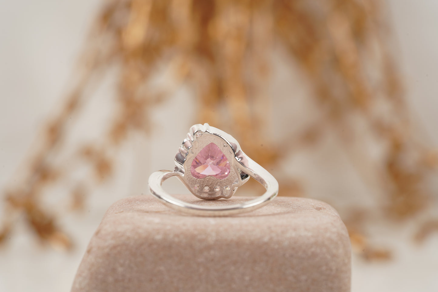 Usagi Sailor Moon Heart Cut Anime Engagement Ring