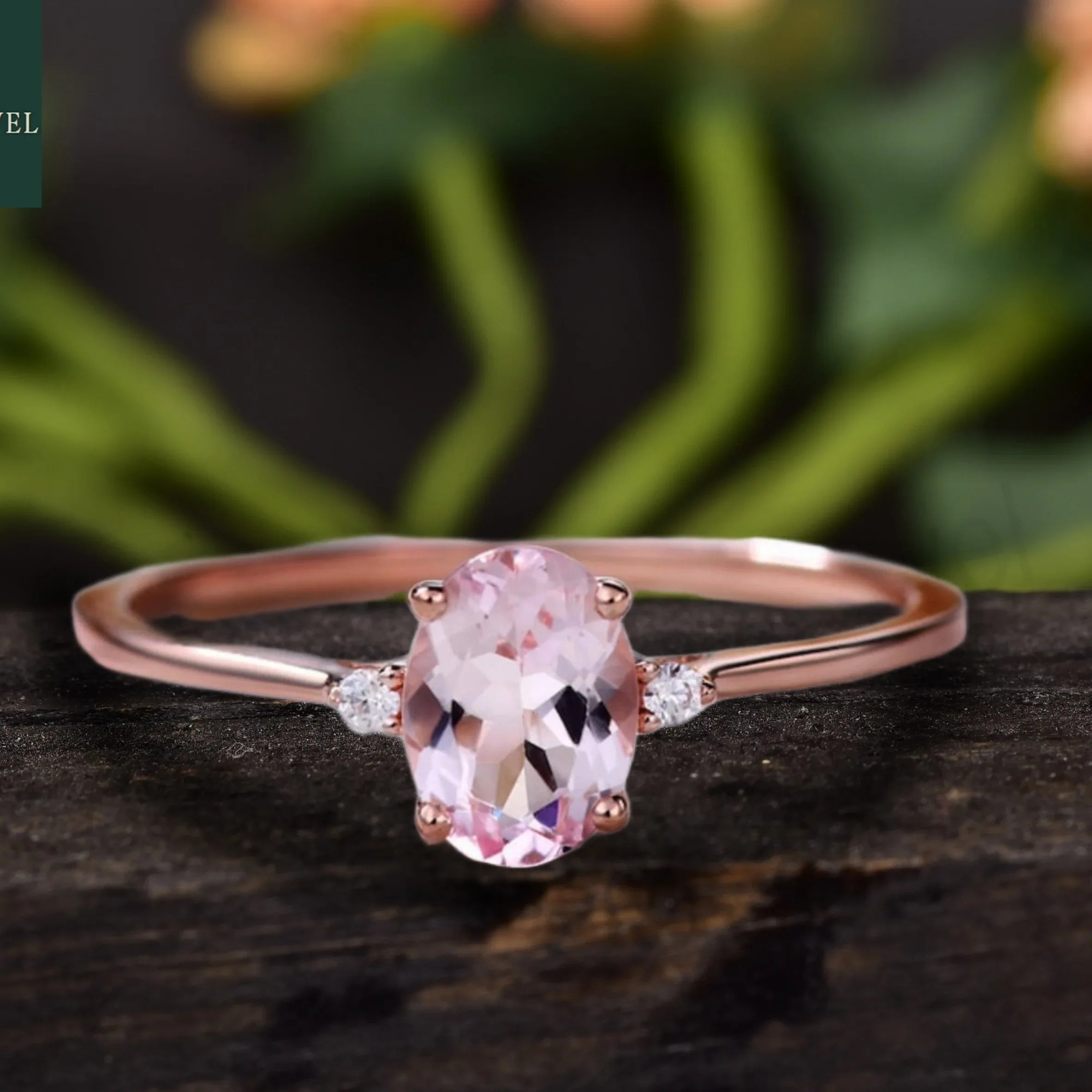 Morganite Engagement Rings - MinimalistJewels