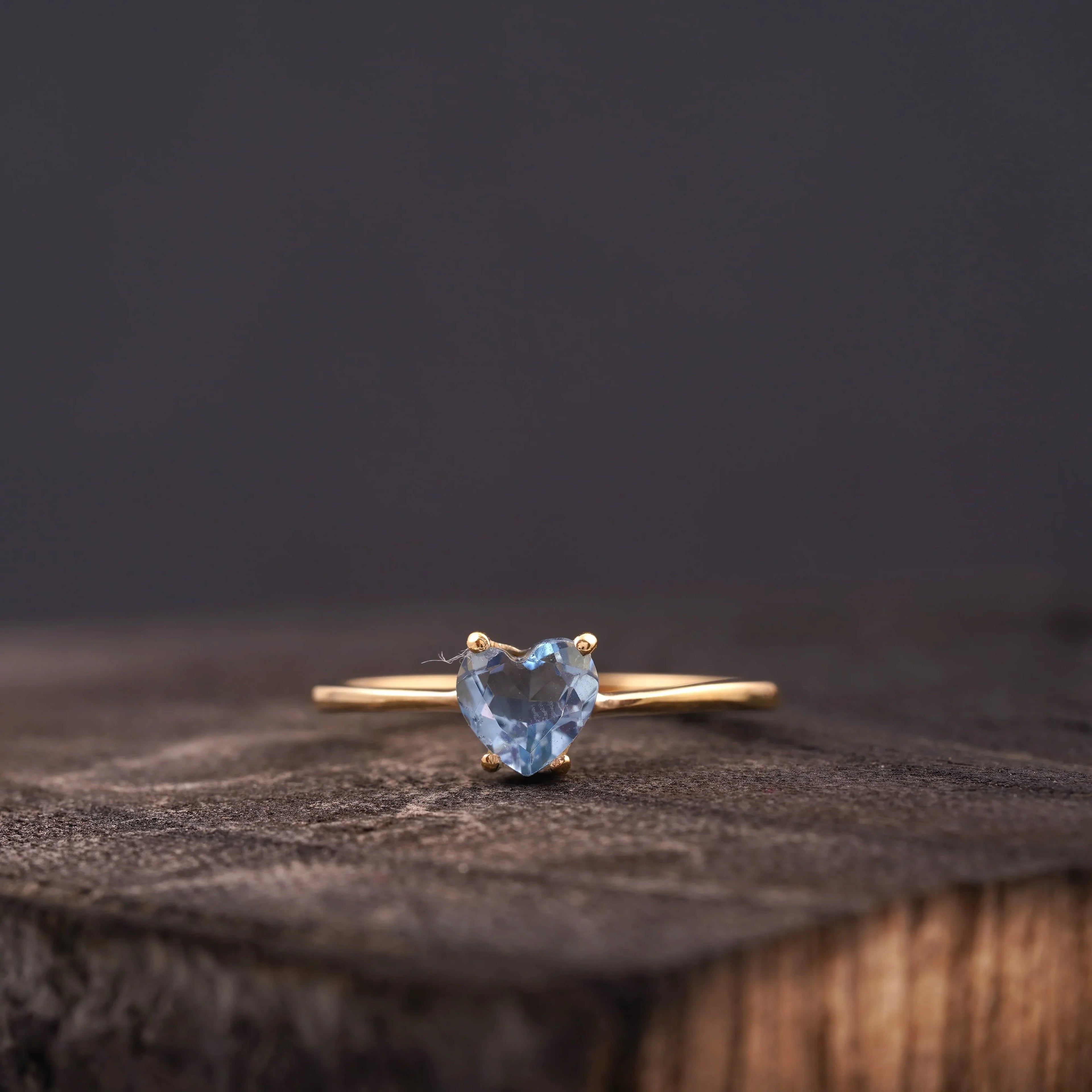 Heart Cut Rings