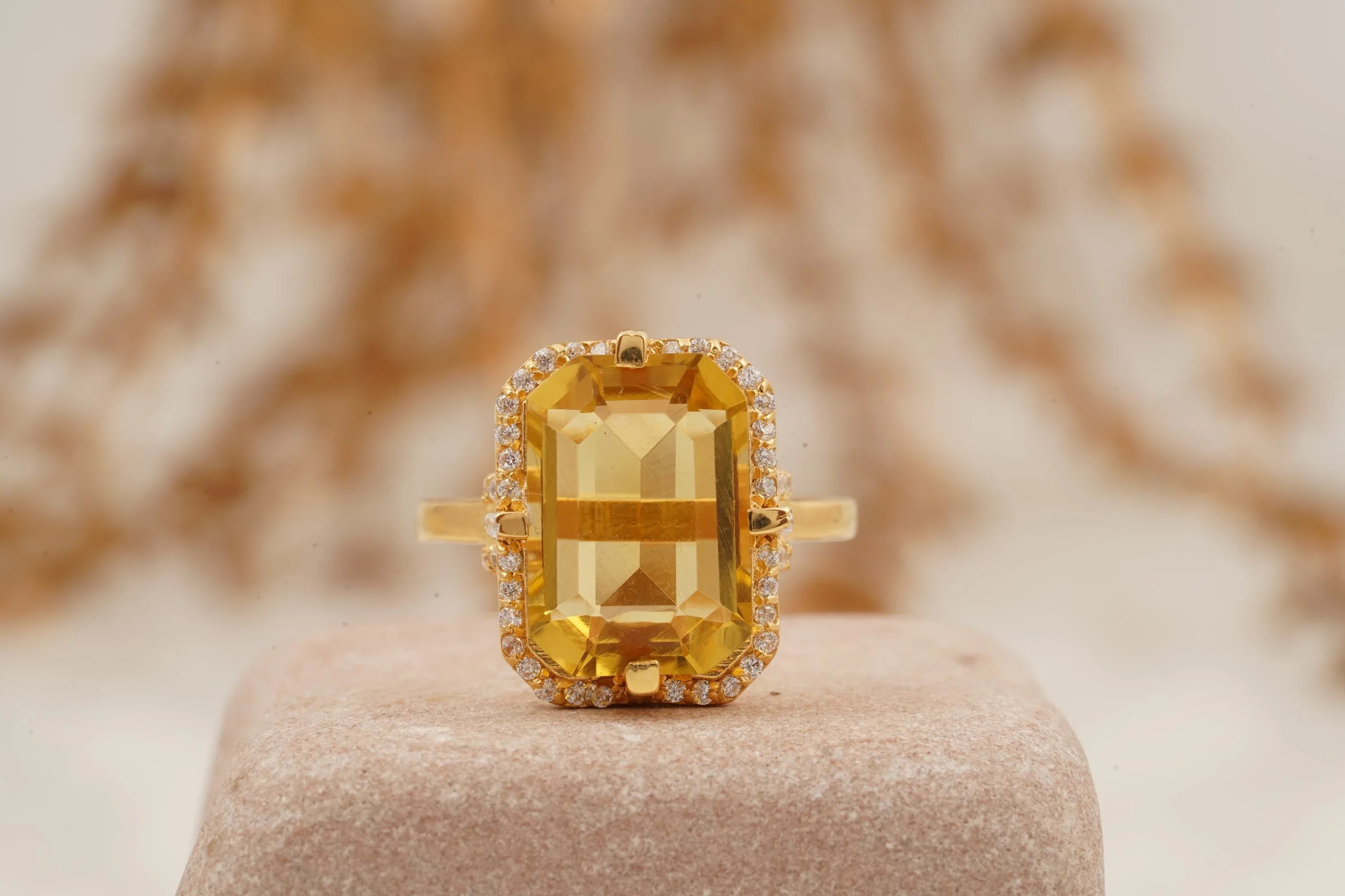 Citrine Rings - MinimalistJewels