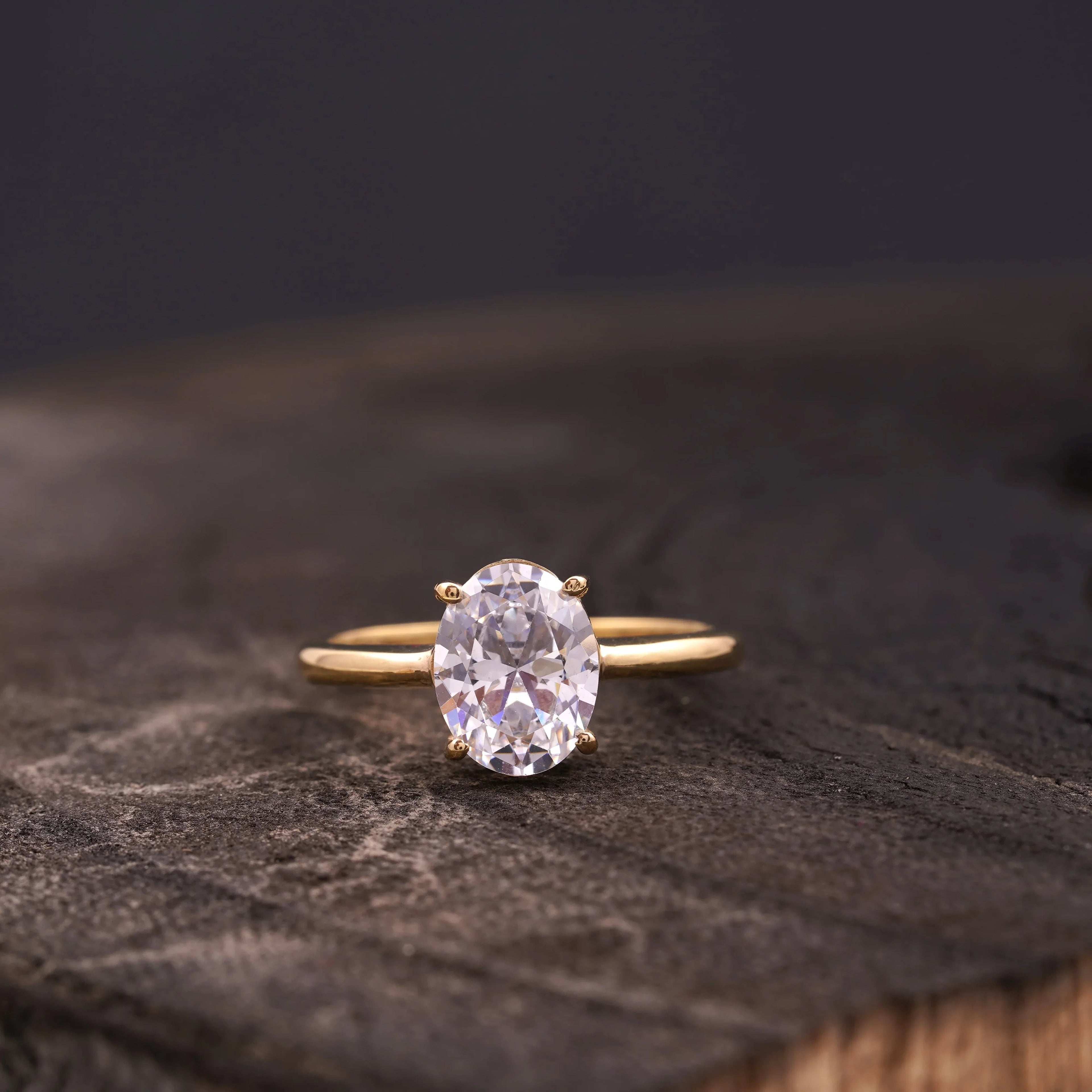 Moissanite Engagement Rings - MinimalistJewels