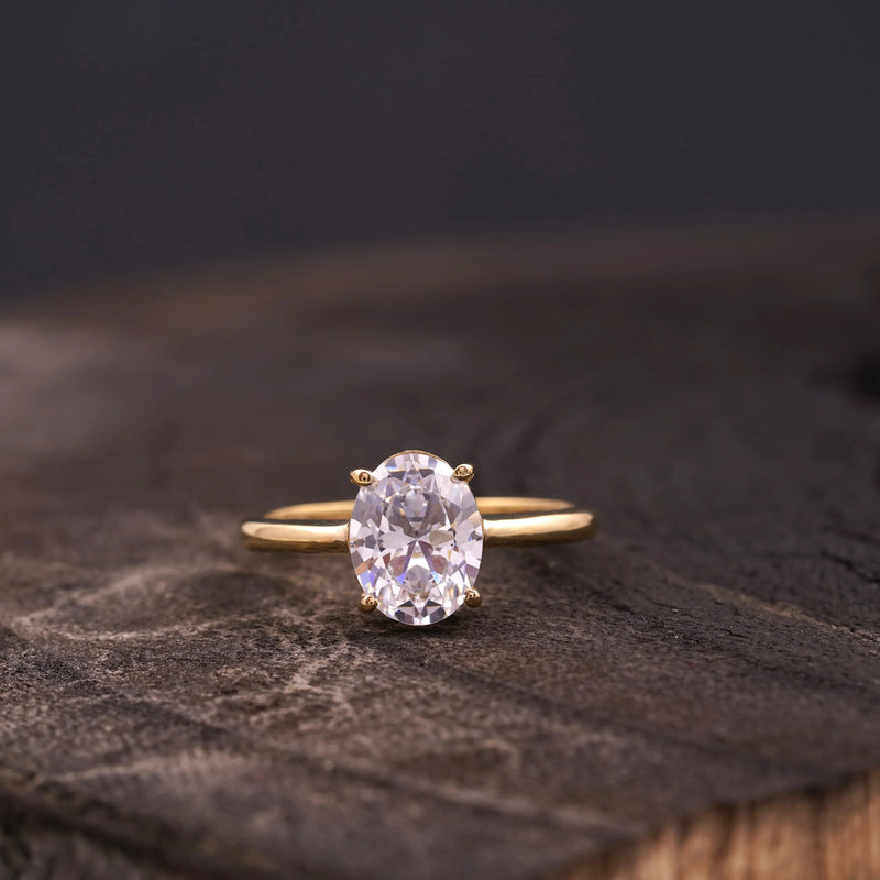 Moissanite Engagement Rings - MinimalistJewels