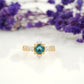 London Blue Topaz  Stacking Ring