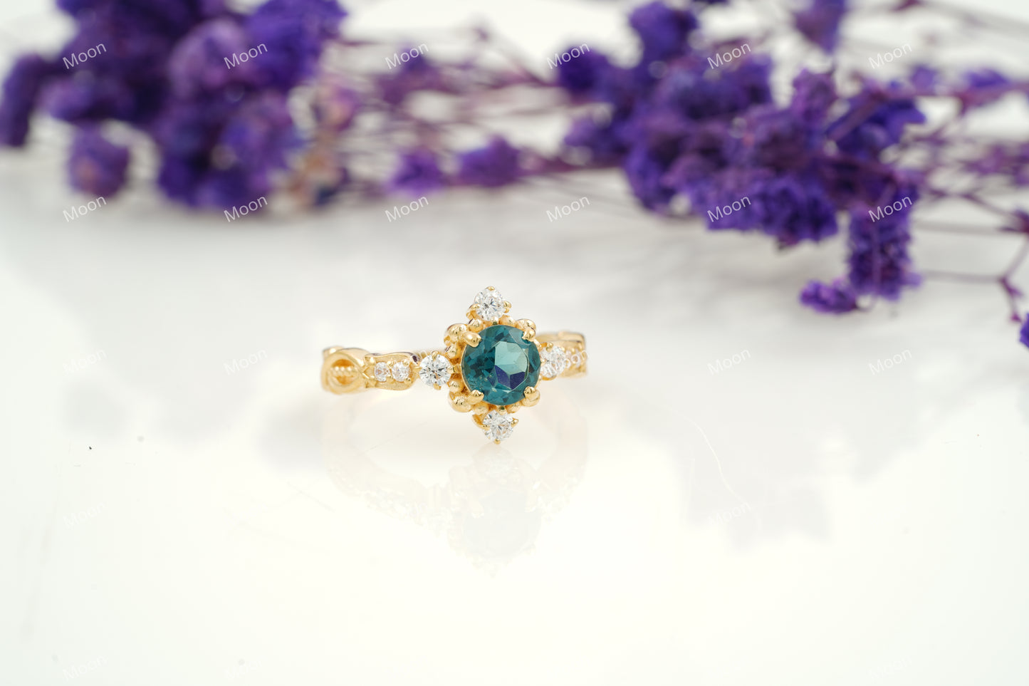 London Blue Topaz  Stacking Ring