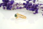 London Blue Topaz Stacking Ring - MinimalistJewels
