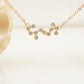 Round Diamond Solid Gold Pendant With Chain 18k Gold