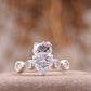 Kitty Diamond Heart Ring | Cute Animal Jewelry