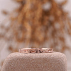 Celestial Star Engraved Wedding Ring - MinimalistJewels