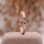 Celestial Star Engraved Wedding Ring - MinimalistJewels
