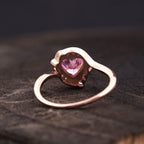Usagi Sailor Moon Heart Cut Anime Engagement Ring - MinimalistJewels