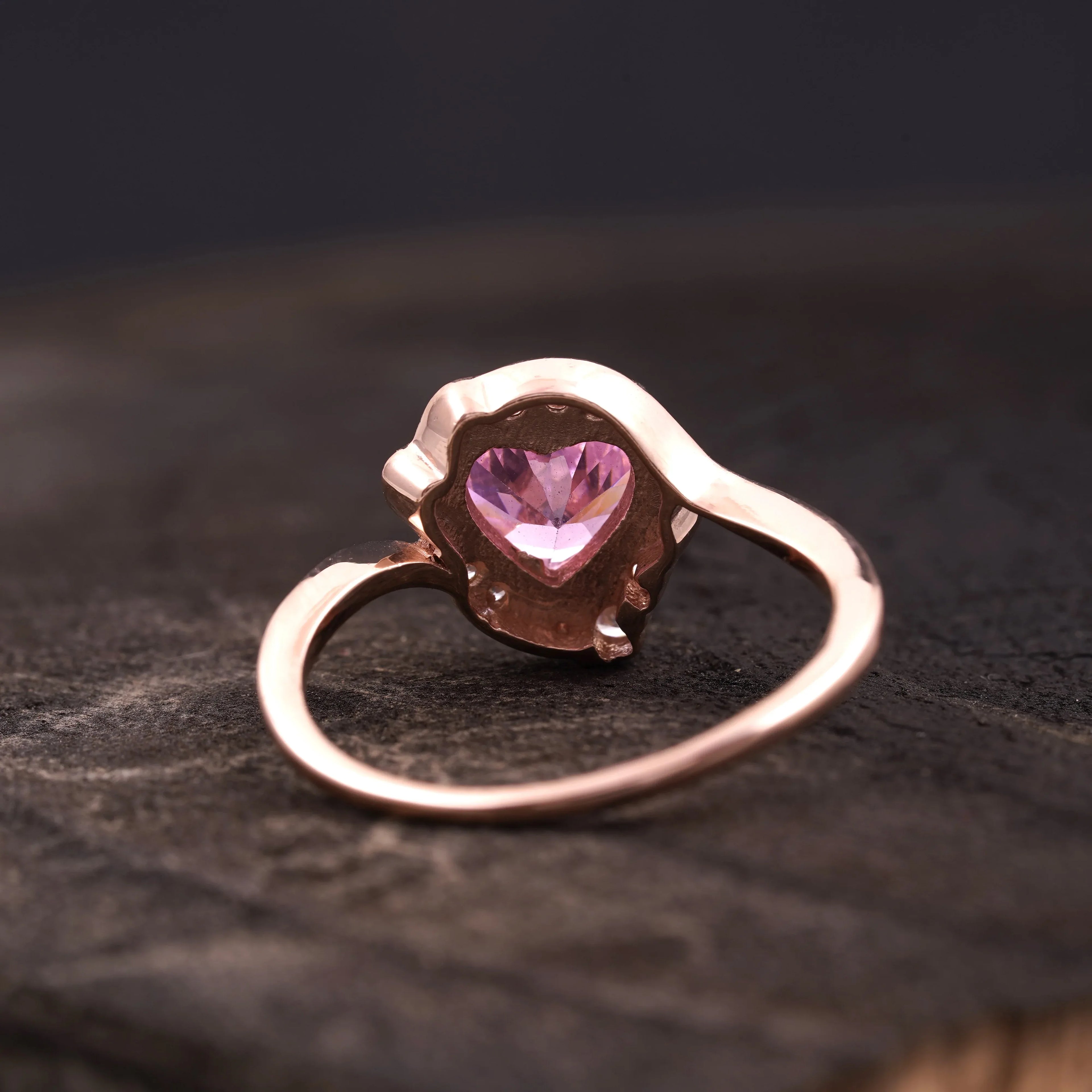 Usagi Sailor Moon Heart Cut Anime Engagement Ring - MinimalistJewels