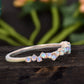 Vintage Natural Opal Dainty Matching Ring 