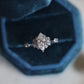 Marquise Cut Moissanite Engagement Unique Promise Ring