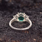 Emerald Cut Diamond Engagement Ring For Women